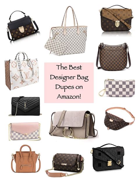 best amazon designer bag dupes|designer knockoff bags amazon.